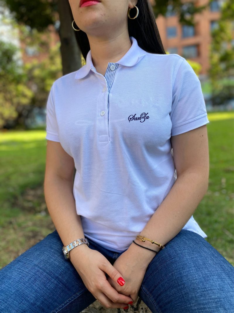 Camisetas Tipo Polo Mujer
