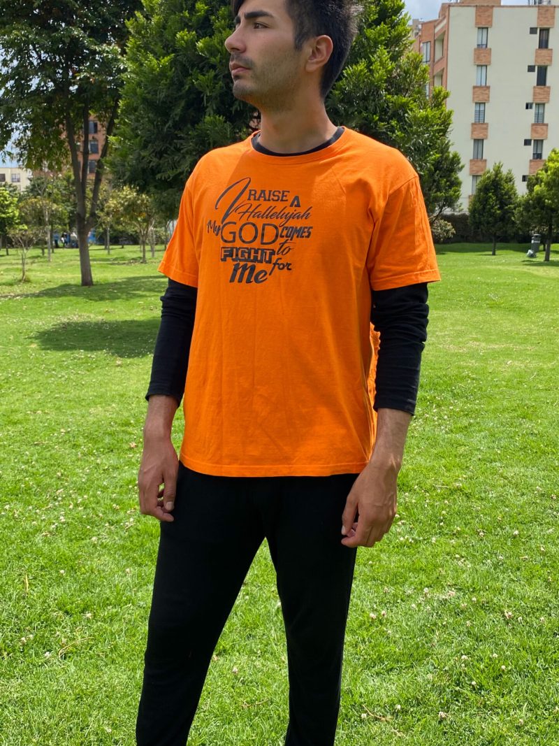 Camiseta I Raise A Hallelujah + Camibuso Hombre
