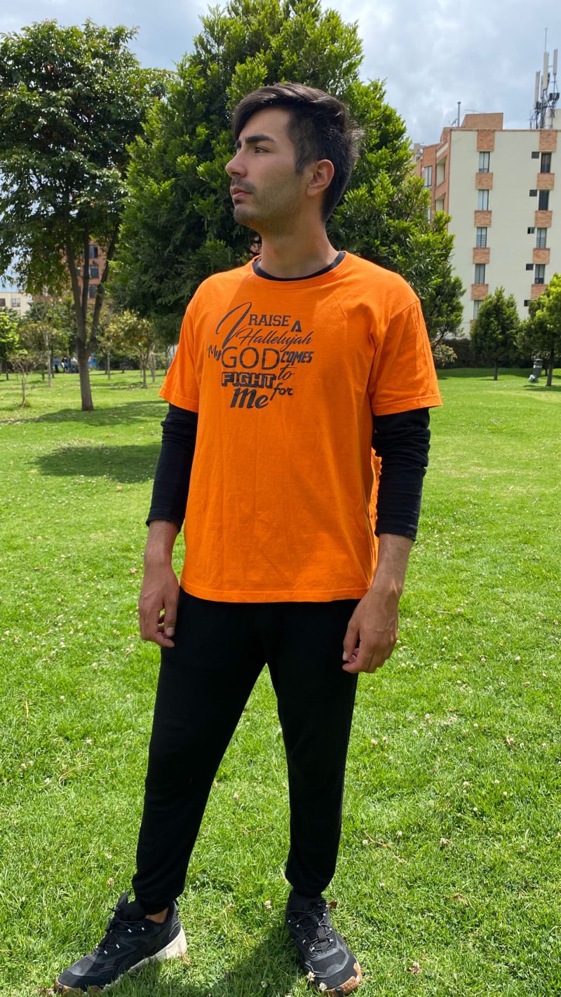 Camiseta I Raise A Hallelujah + Camibuso Hombre