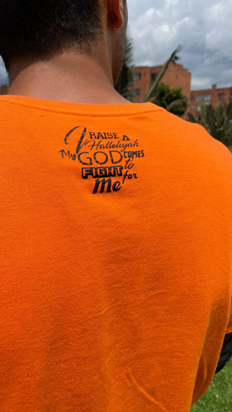 Camiseta I Raise A Hallelujah + Camibuso Hombre - Image 2